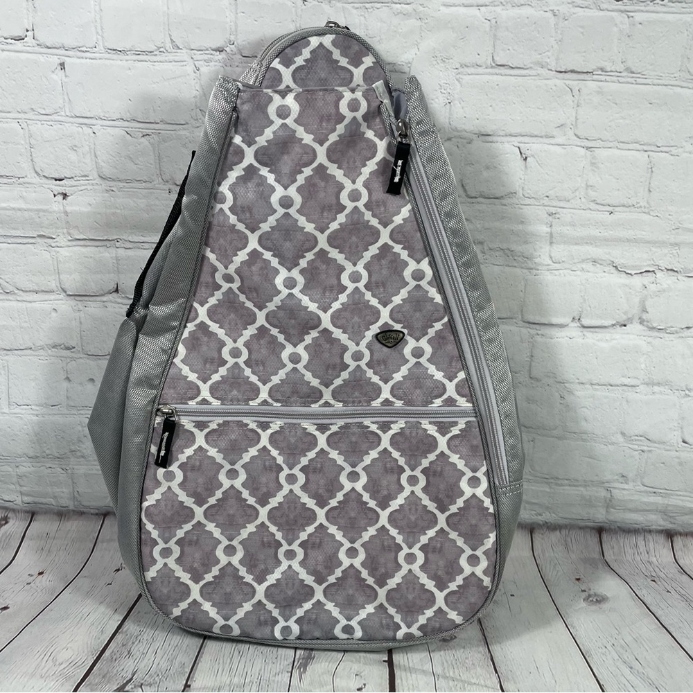 Glove It Grey Tennis/Pickleball Raquet Backpack